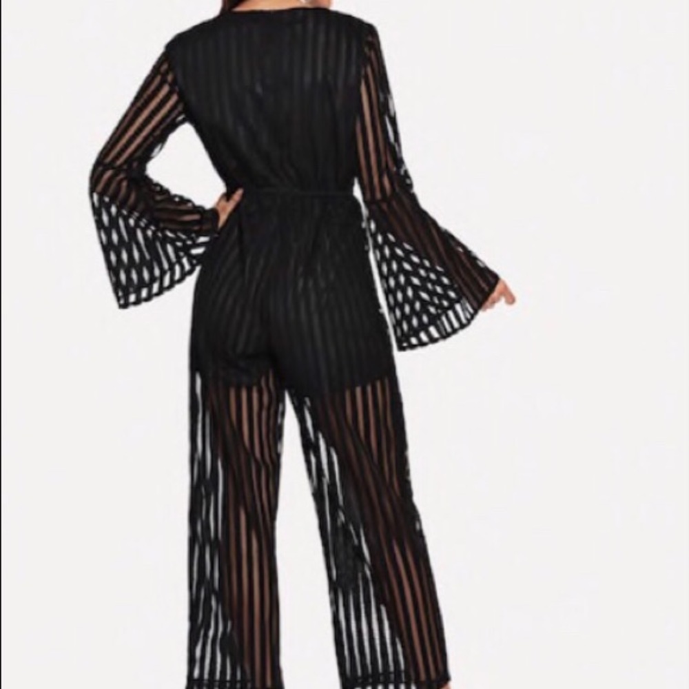 🖤 Sheer Jumpsuit 🖤 - Picture 3 of 5